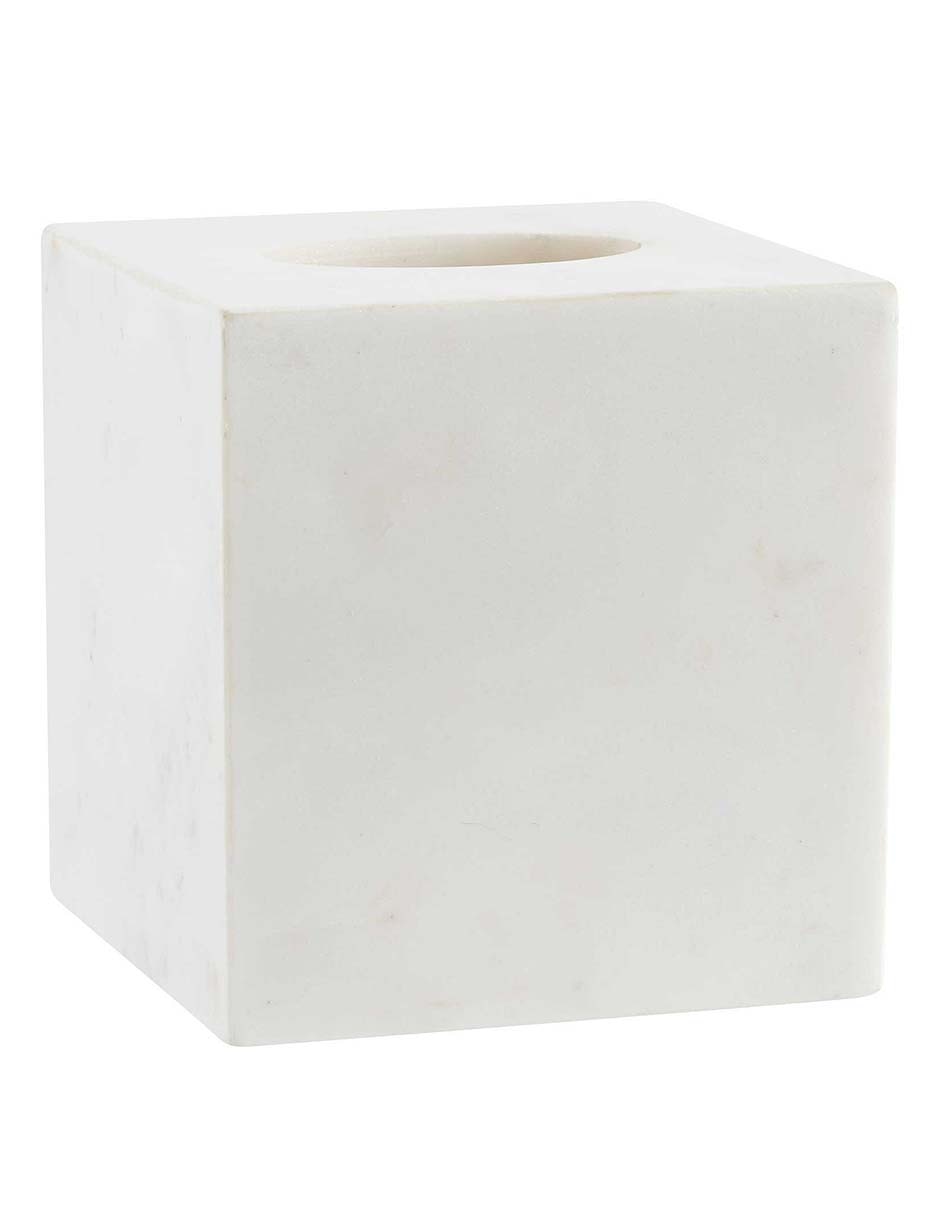 Caja de pañuelos Frost Marble individual