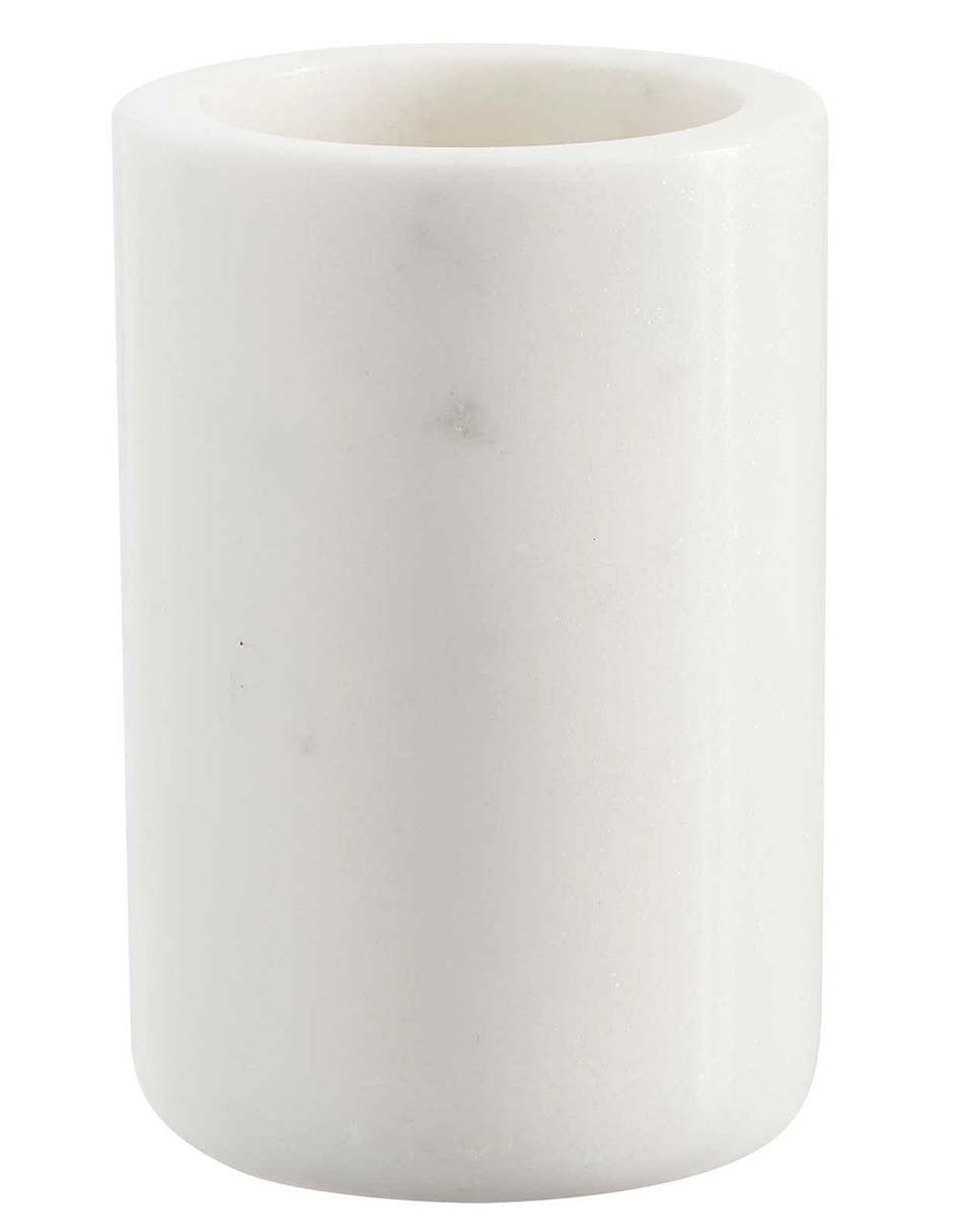 Porta cepillo de dientes Pottery Barn Frost Marble
