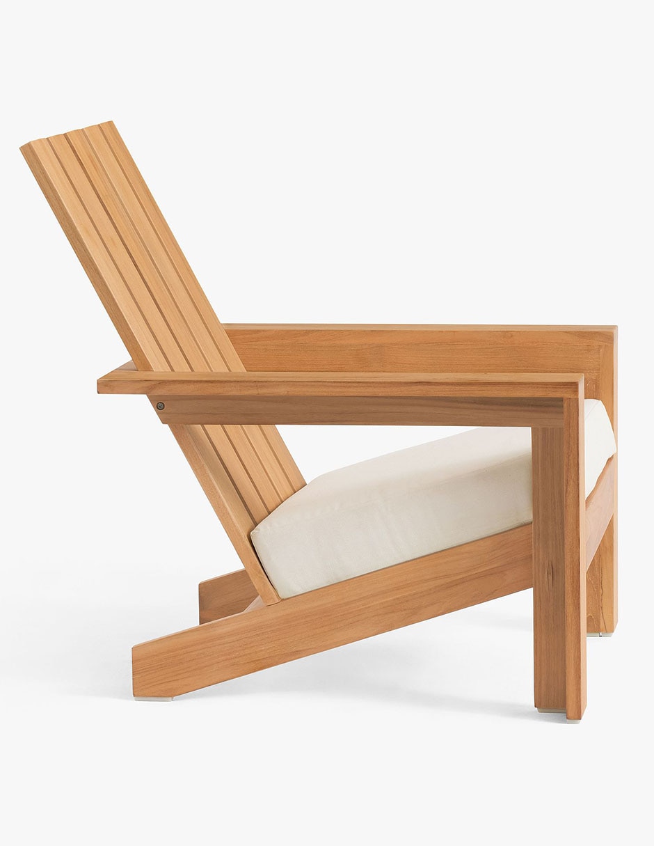 Silla Malibu de madera teca 7