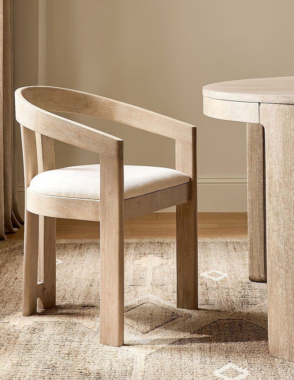 Silla con brazos Marin de madera Silla con brazos Marin de madera