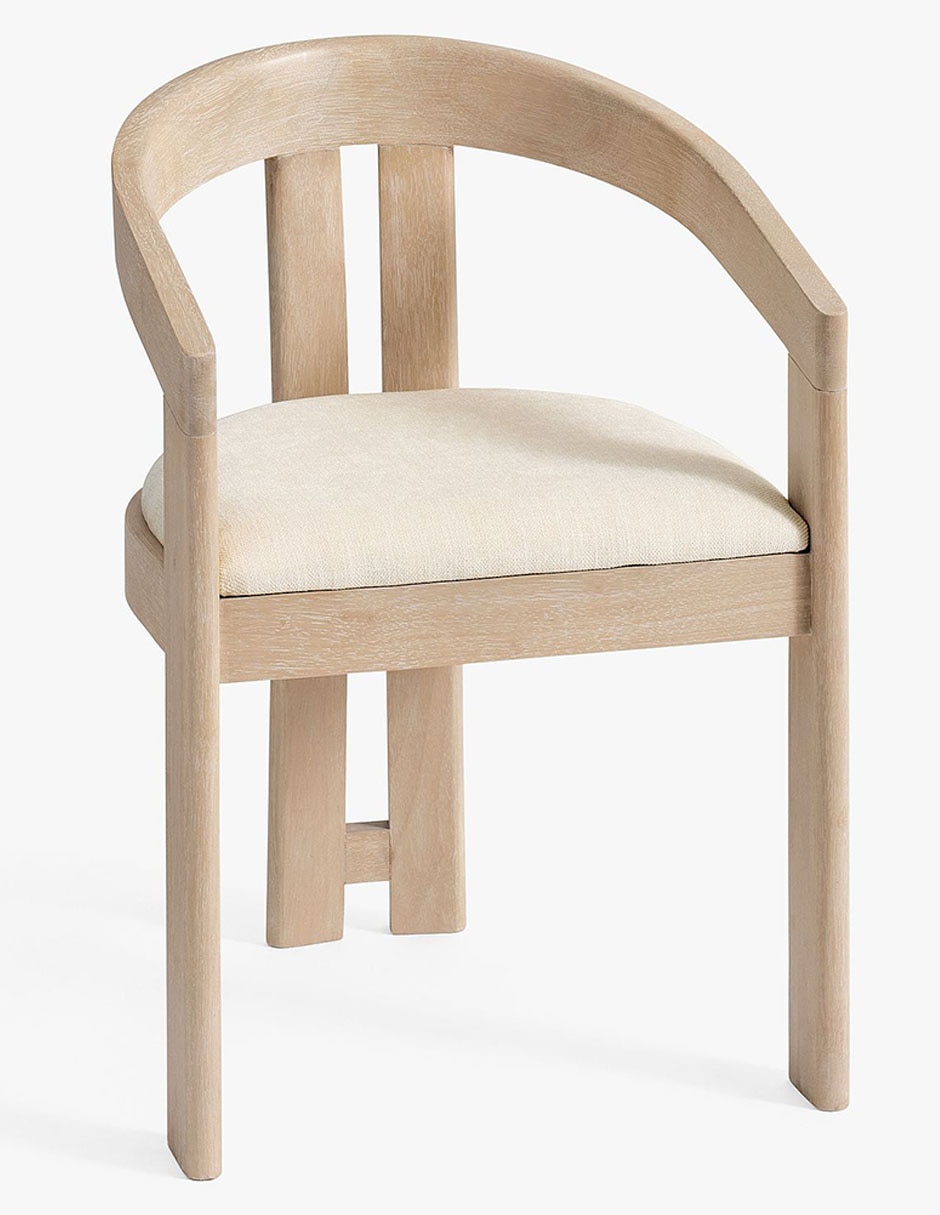 Silla con brazos Marin de madera 3