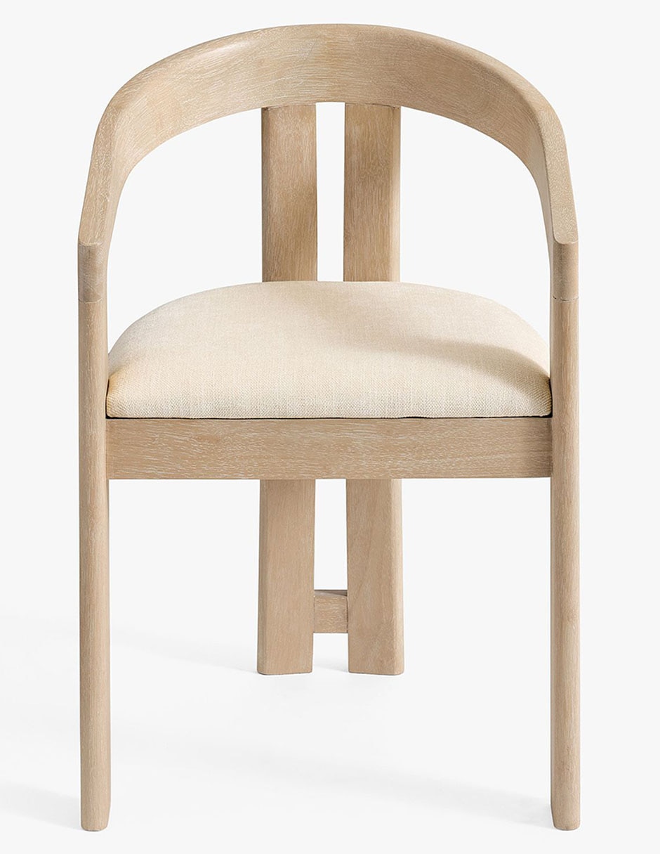 Silla con brazos Marin de madera 2