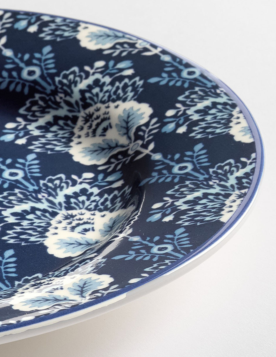 Plato ensalada Kravet Blossom de cerámica Plato ensalada Kravet Blossom de cerámica