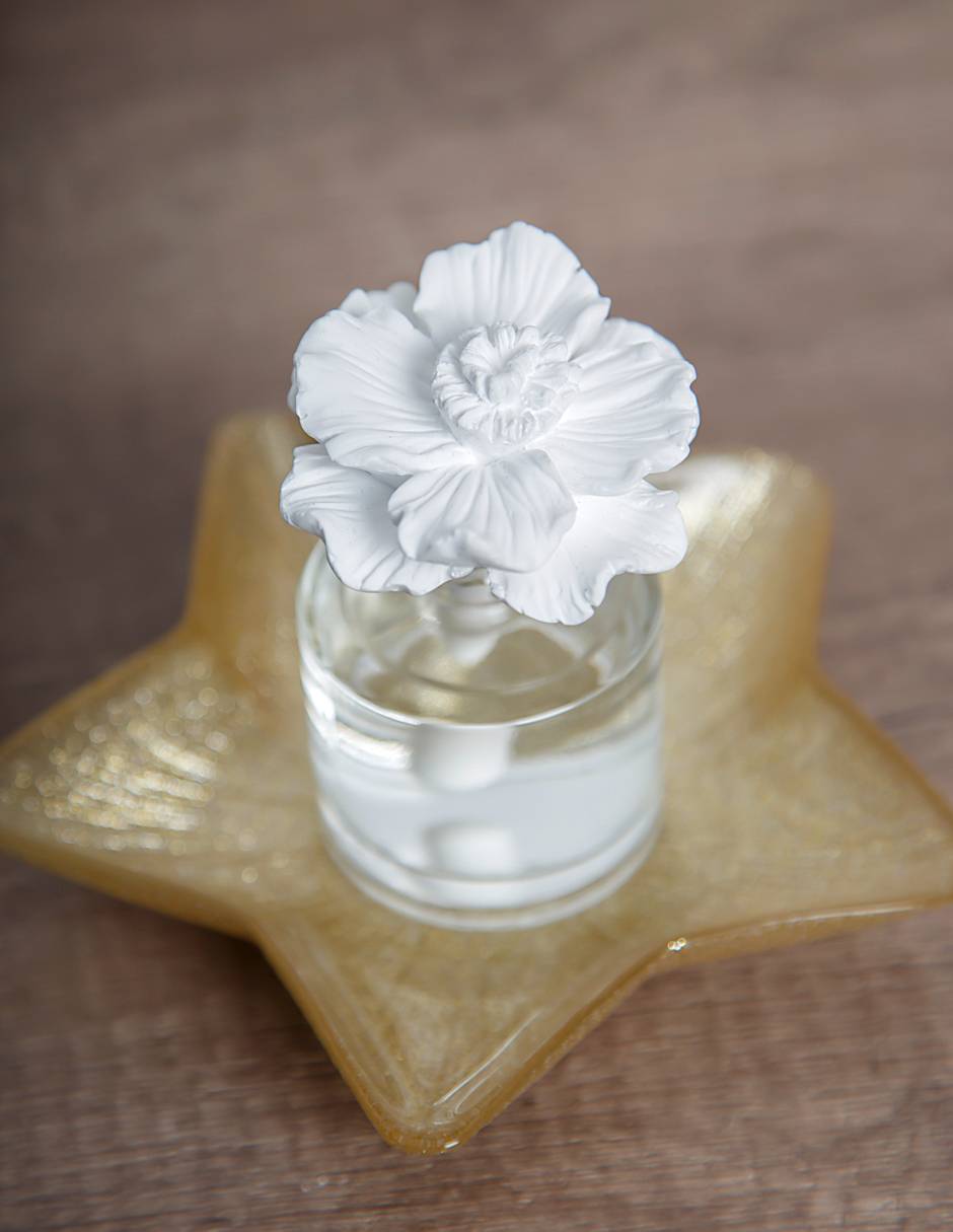 Difusor absorbente Flor aroma bergamota y lavanda 6