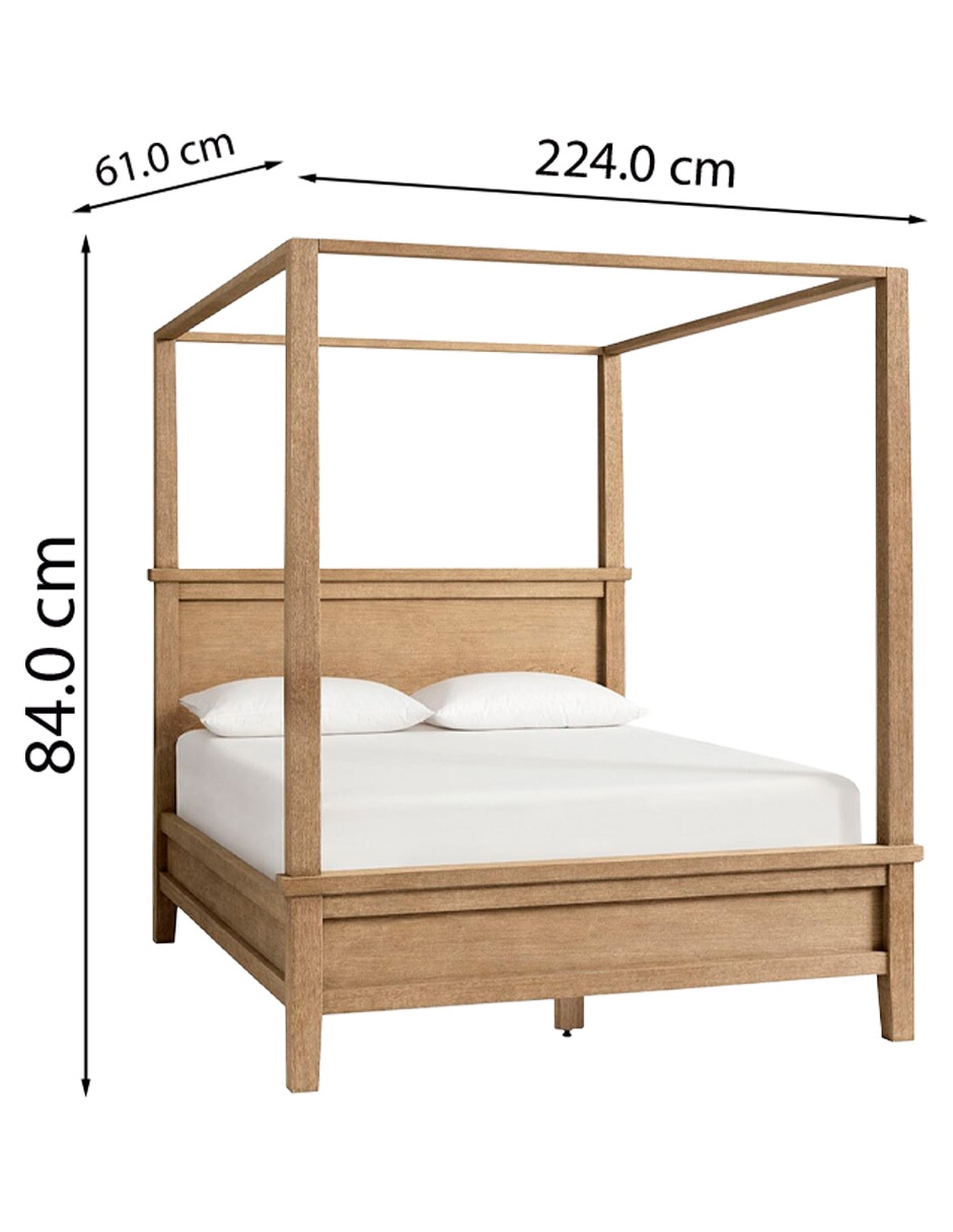 Baúl Farmhouse de madera Qs 9