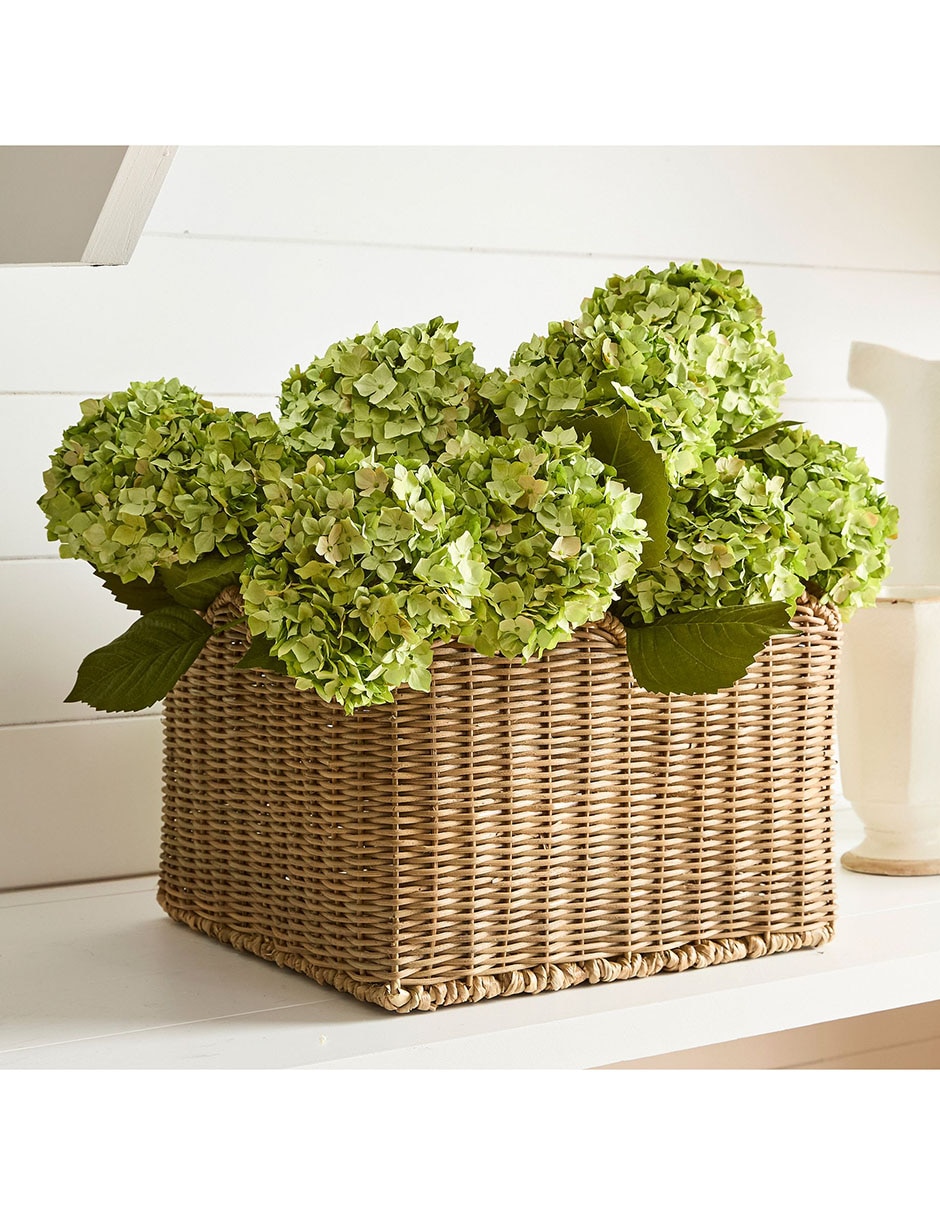 Ramo de hortensias decorativas Faux 2