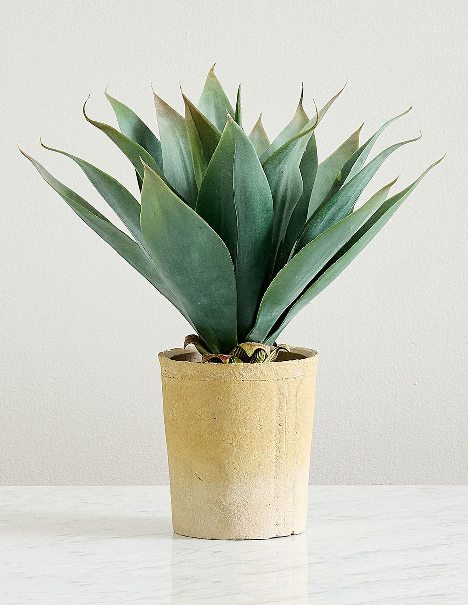 Agave artificial Faux Plants