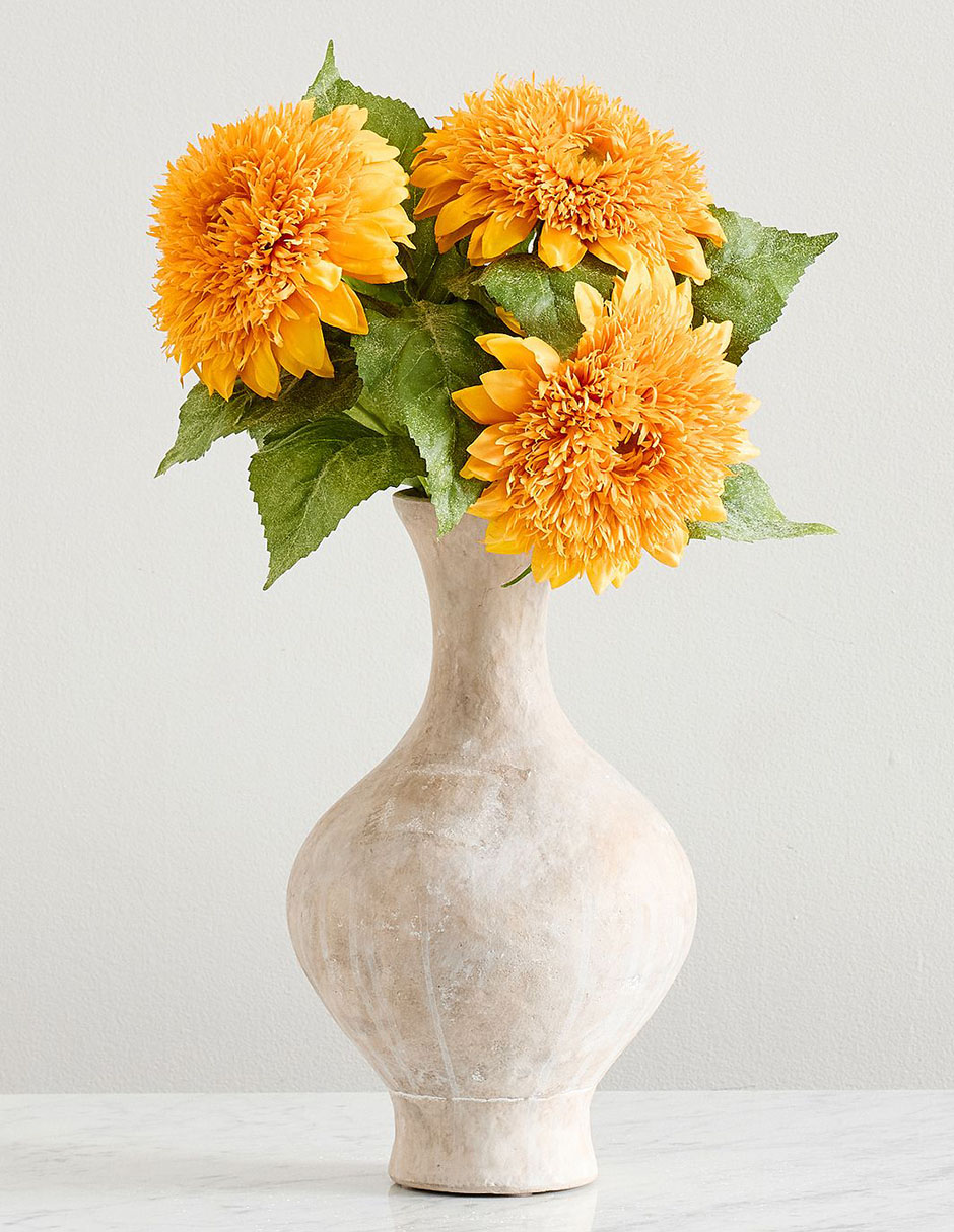 Girasol decorativo Faux Sunflower