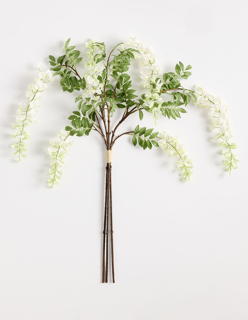 Ramo de glicinas decorativo wisteria 1