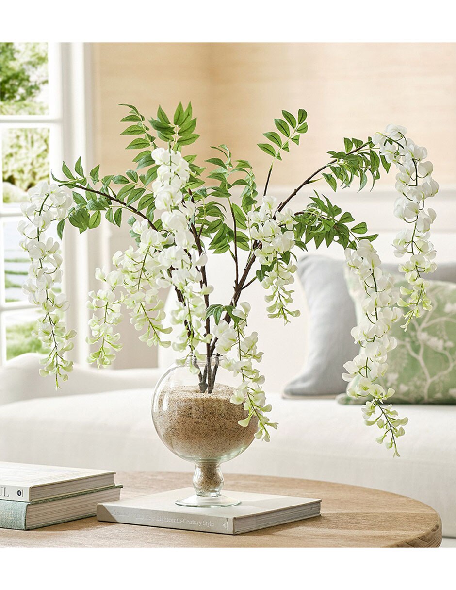 Ramo de glicinas decorativo wisteria 2