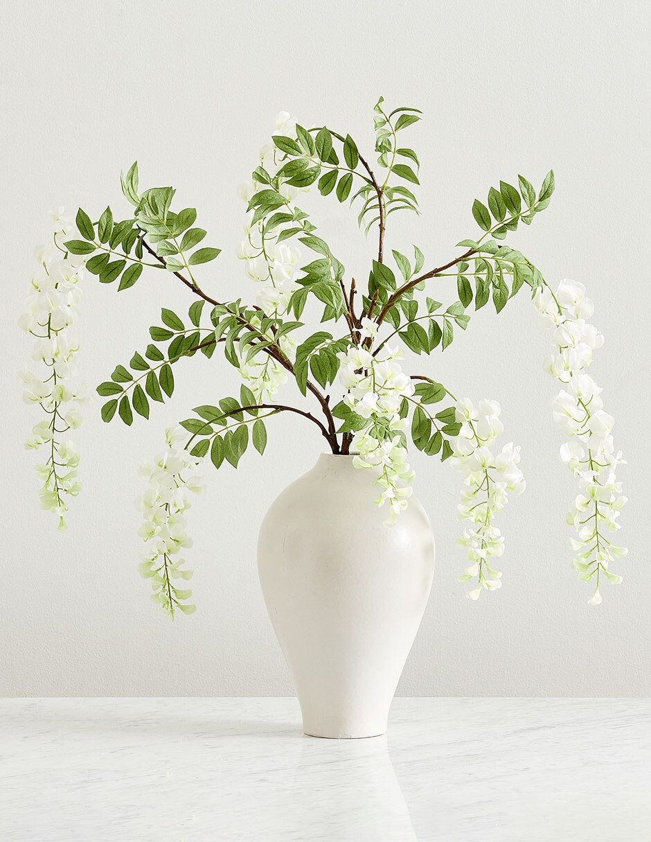 Ramo de glicinas decorativo wisteria 3