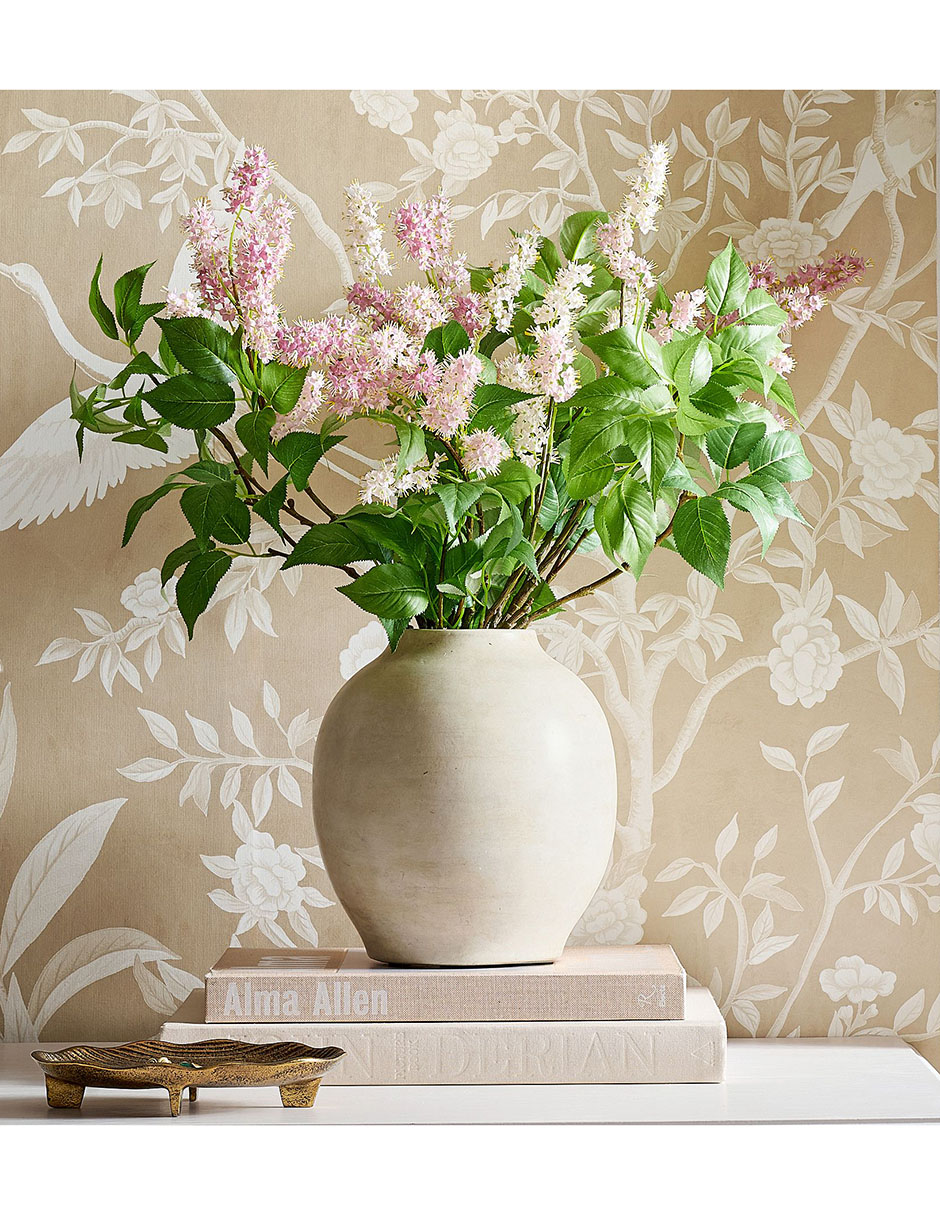 Ramo de arbusto decorativos faux florals