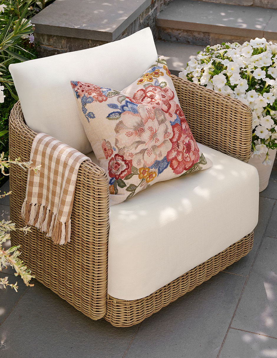 Manta decorativa Gingham Cuadros
