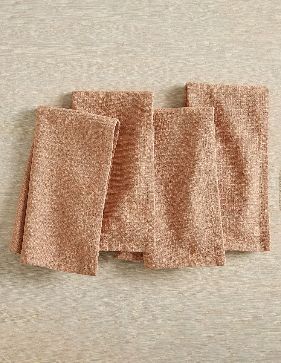Set de servilletas Organic de algodón 4 piezas