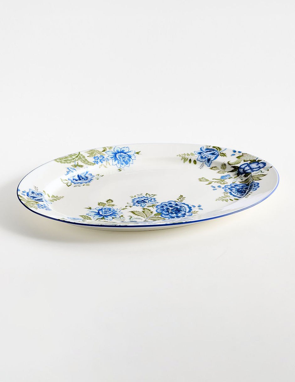 Platón Kravet Rosehill de cerámica Platón Kravet Rosehill de cerámica