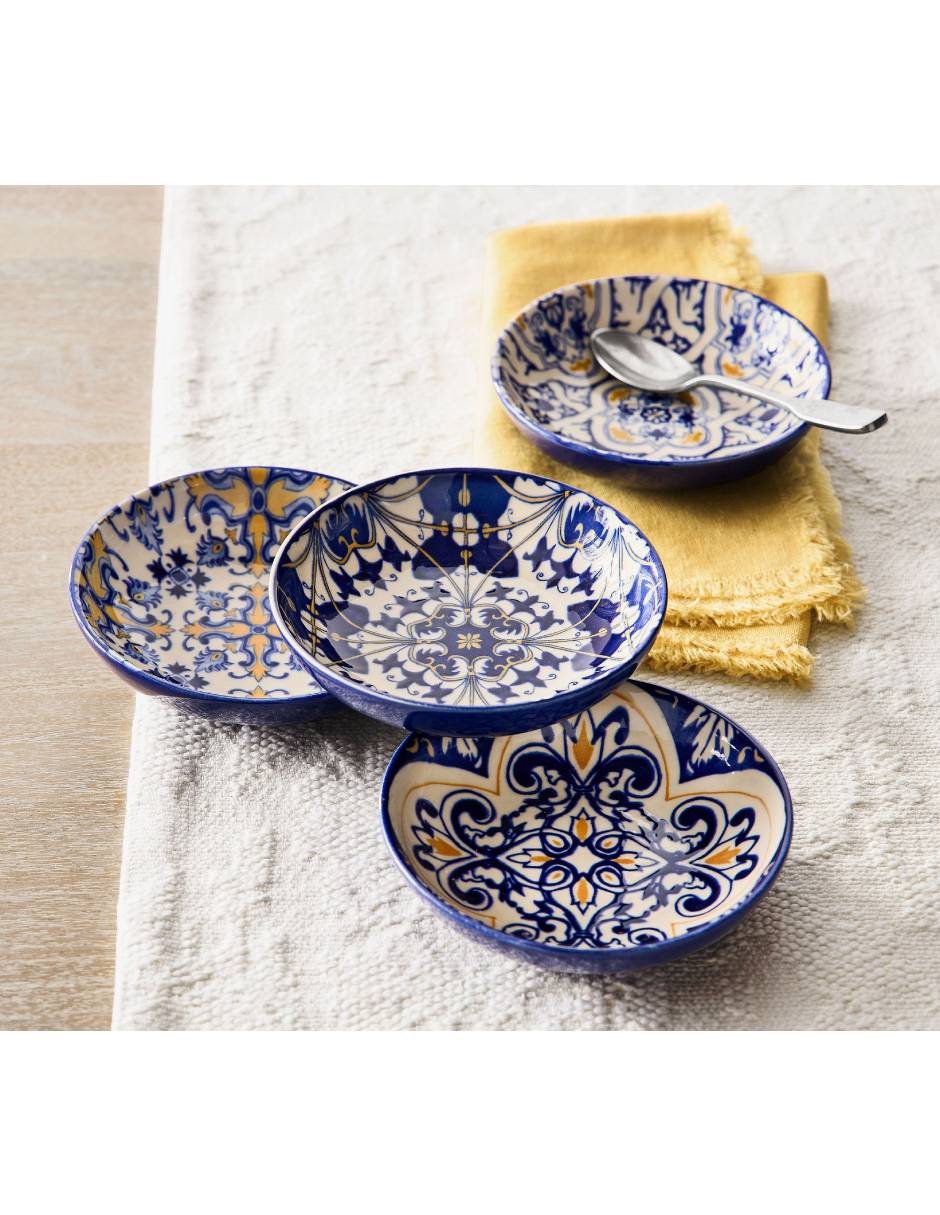 Set bowl Lisbon 4 piezas de stoneware