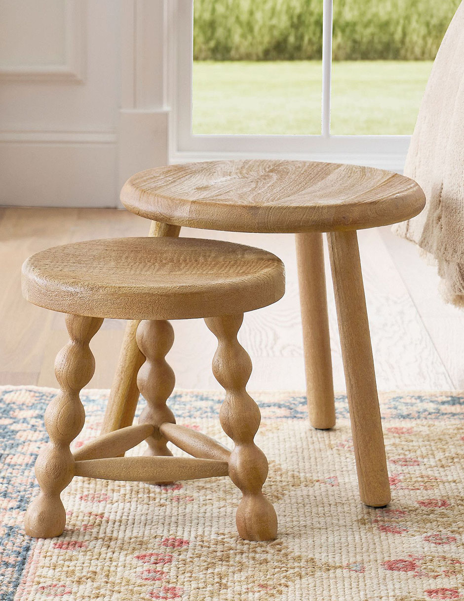 Mesa de acento Hadley de madera mango Mesa de acento Hadley de madera mango