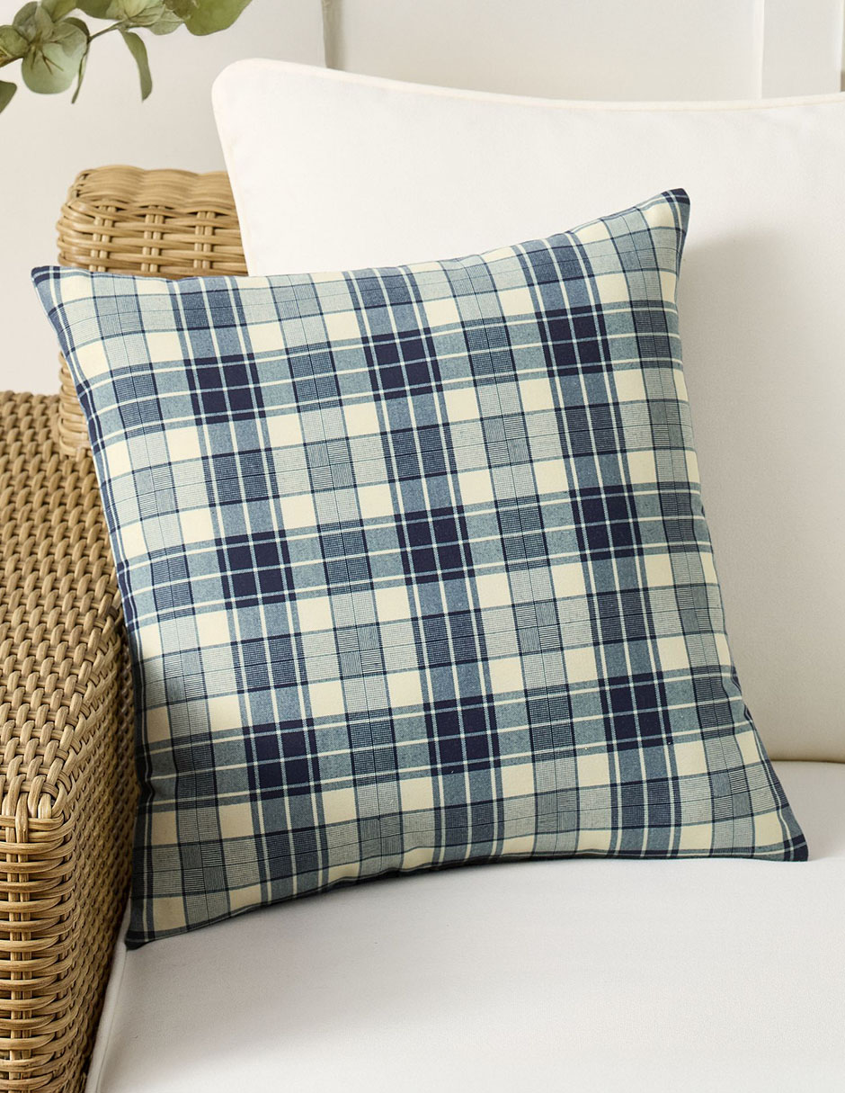 Cojín decorativo Plaid