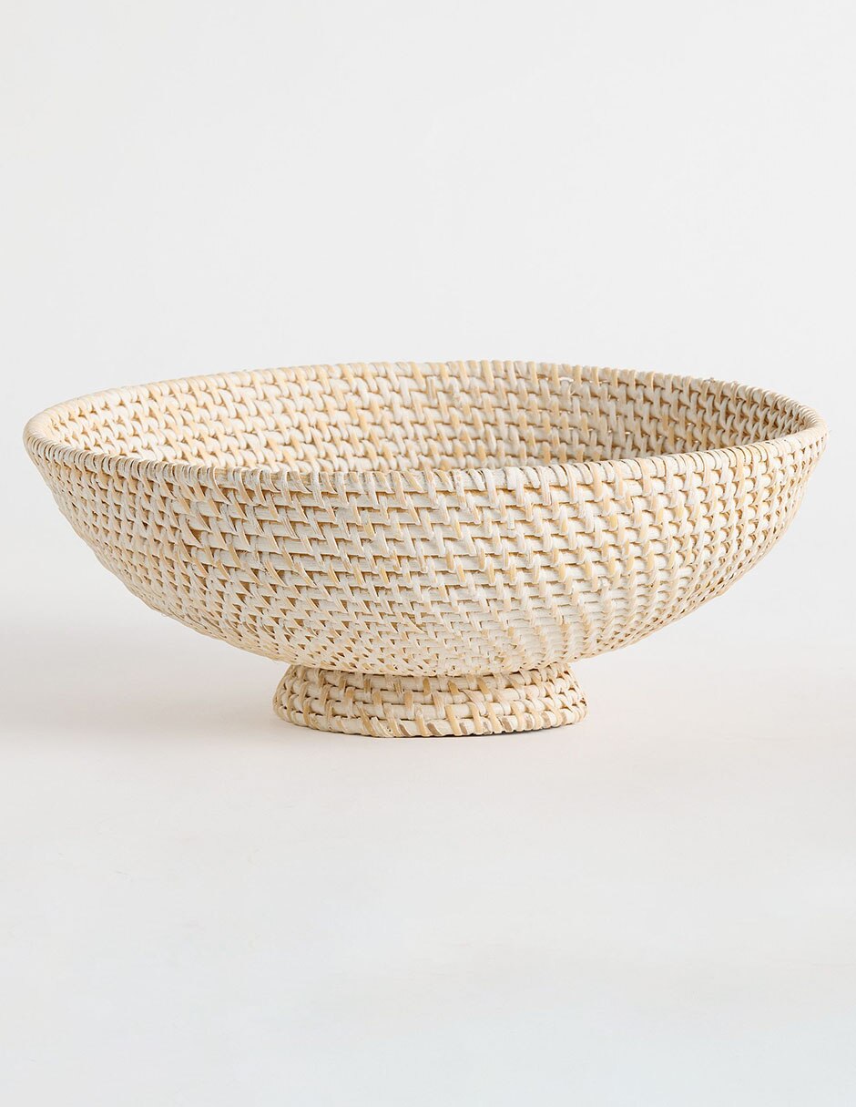 Bowl tava de ratán