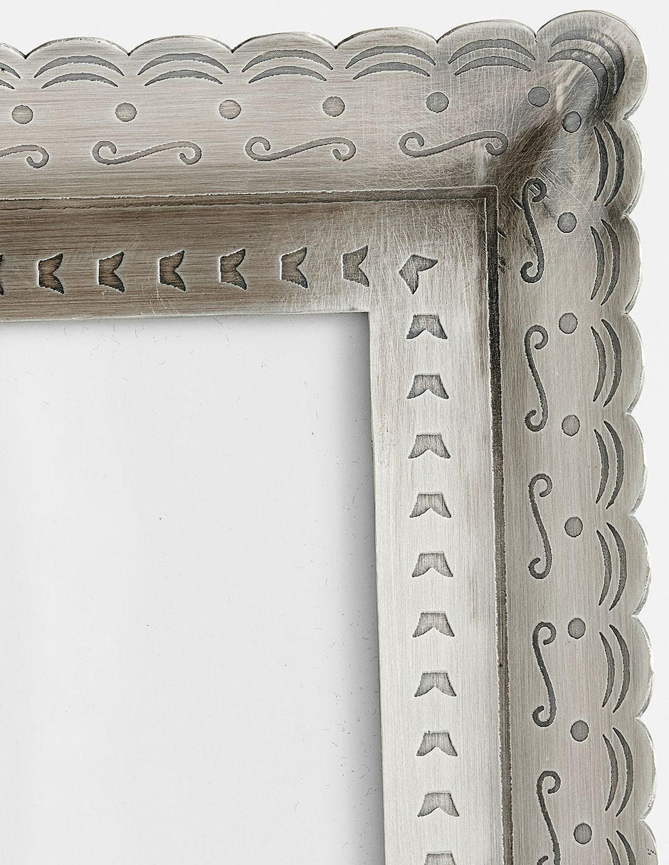 PORTARRETR, 10.16 X 15.24 CM, PLATEADO PORTARRETR, 10.16 X 15.24 CM, PLATEADO