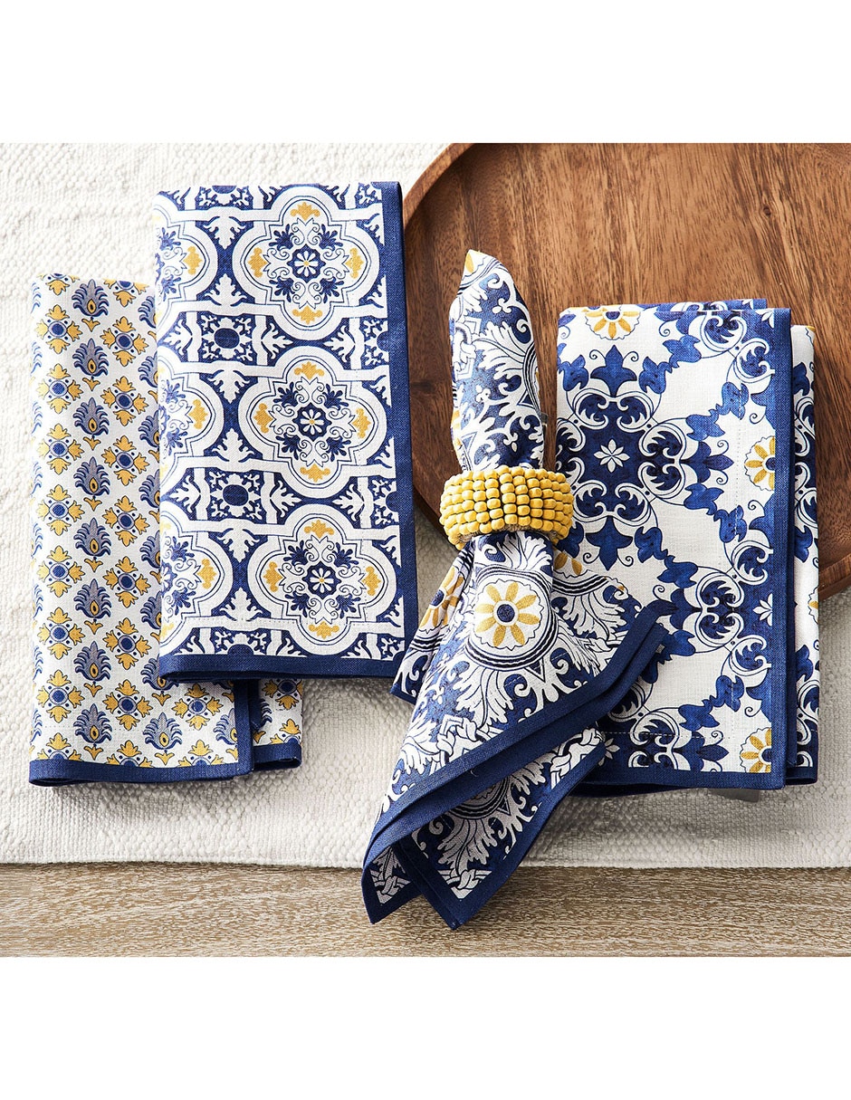SET SERVILLETA PB MOSAIC L, MULTICOLOR 3