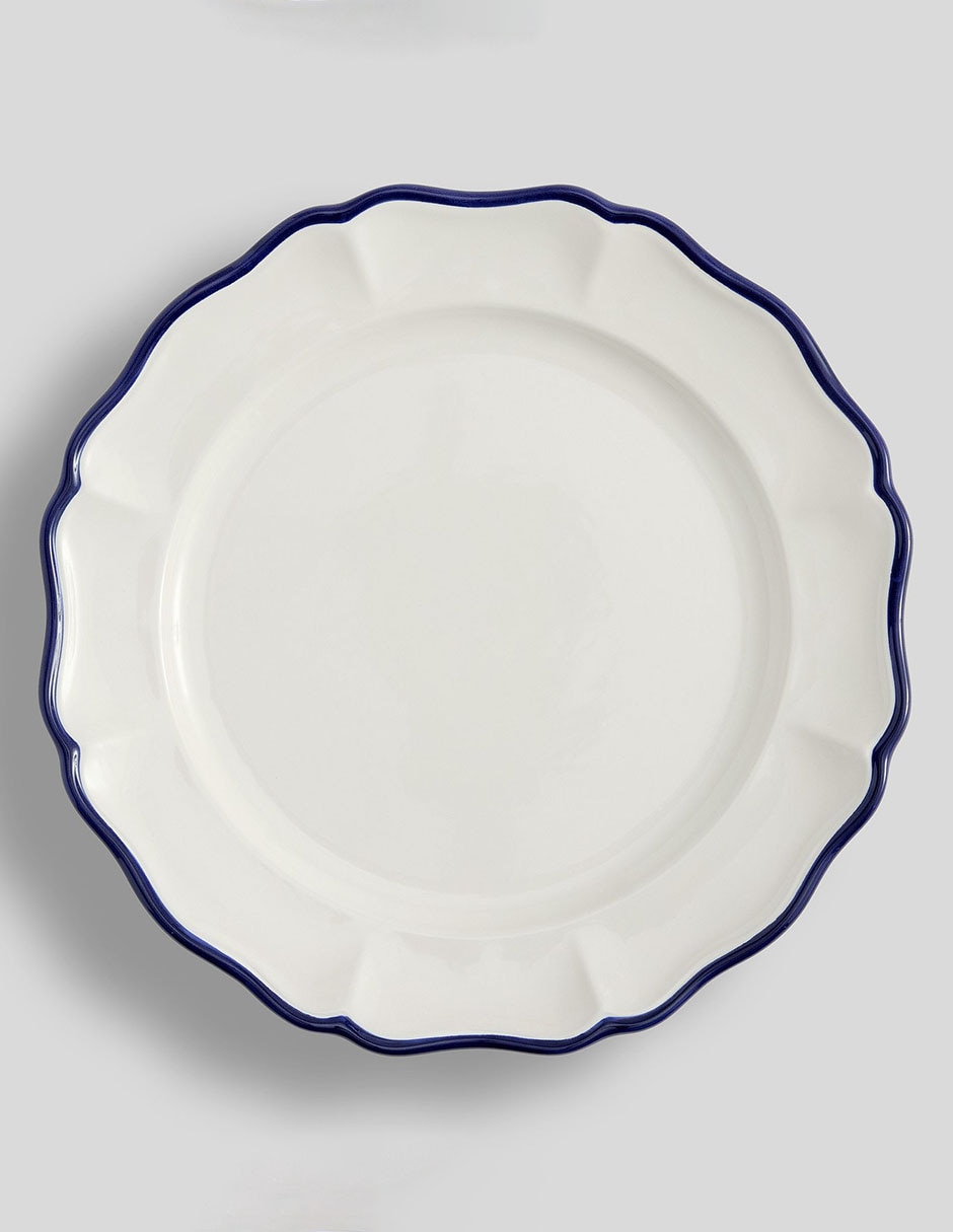 Plato base heirloom de cerámica