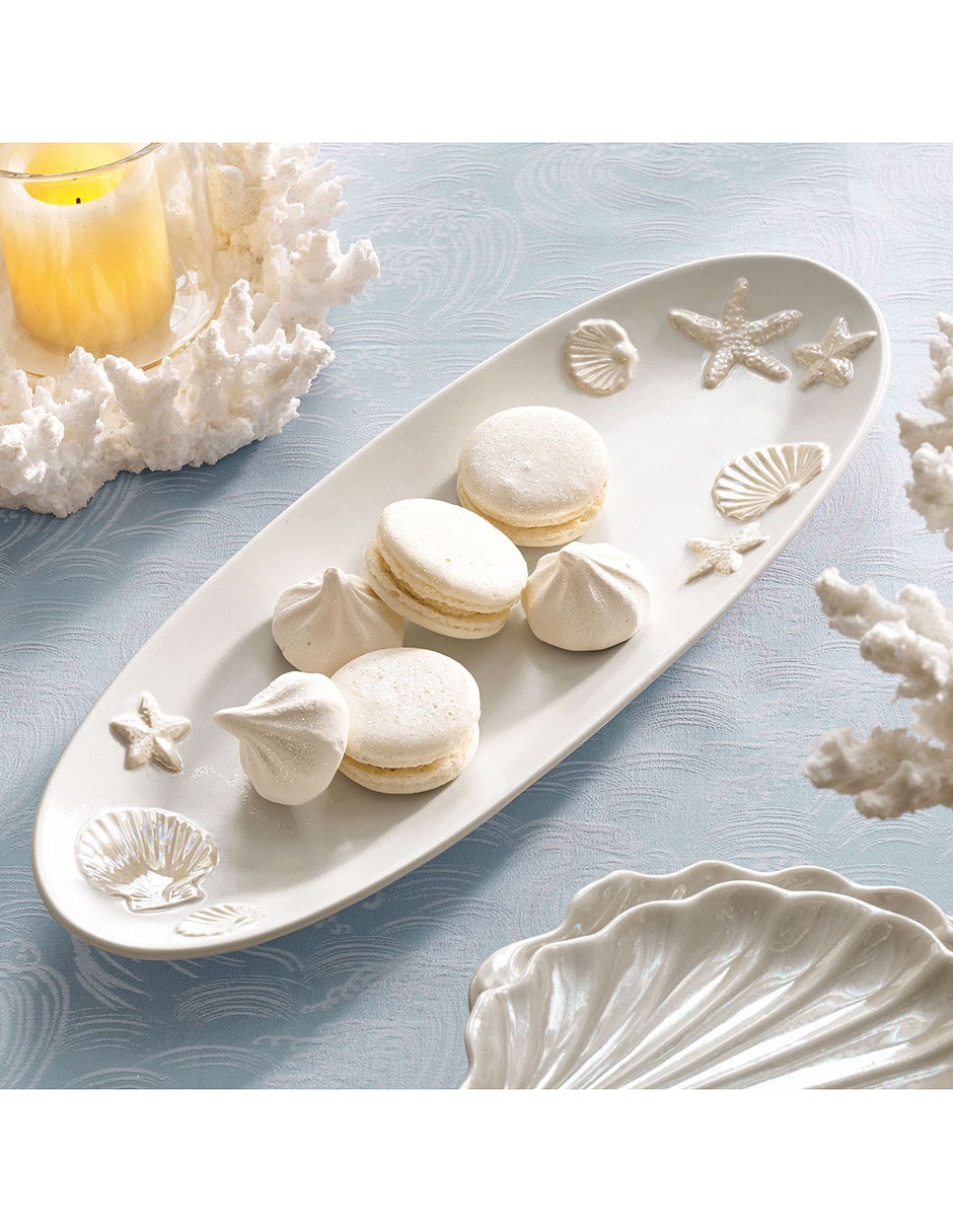 Platón Coastal Embossed De Stoneware