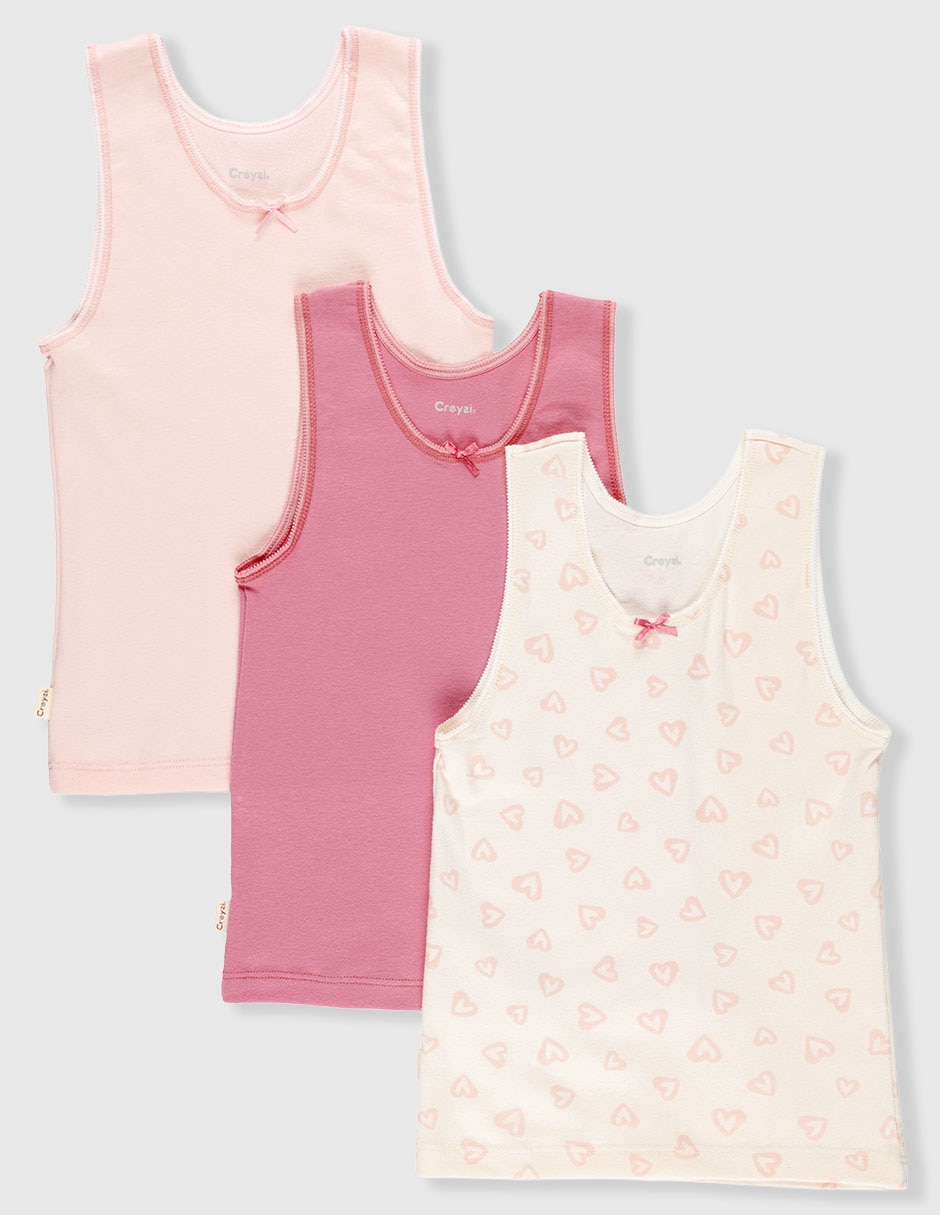 Set camiseta cuello redondo Baby Creysi para niña