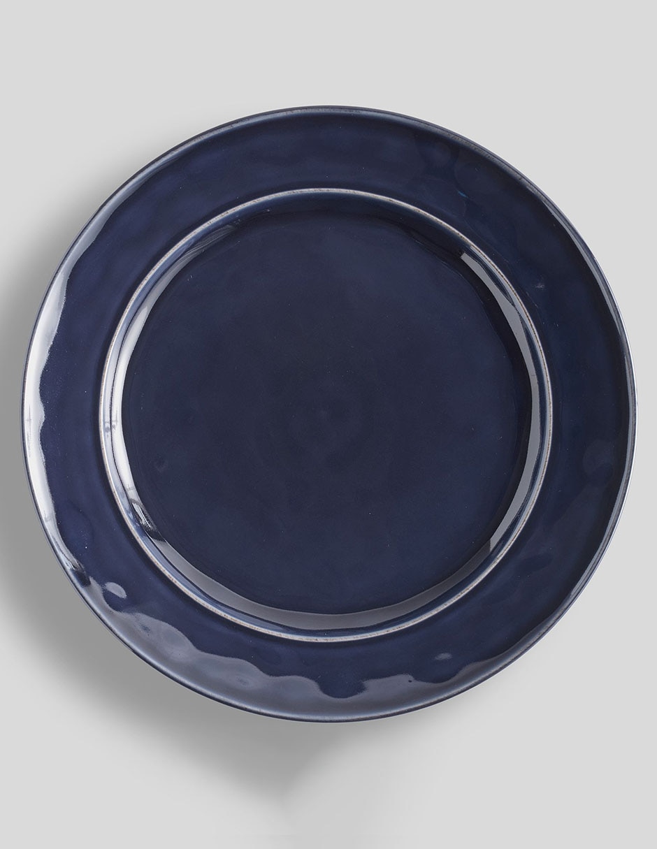 PLATO TRINCHE PB CAMBRIA DINNERW, AZUL 1