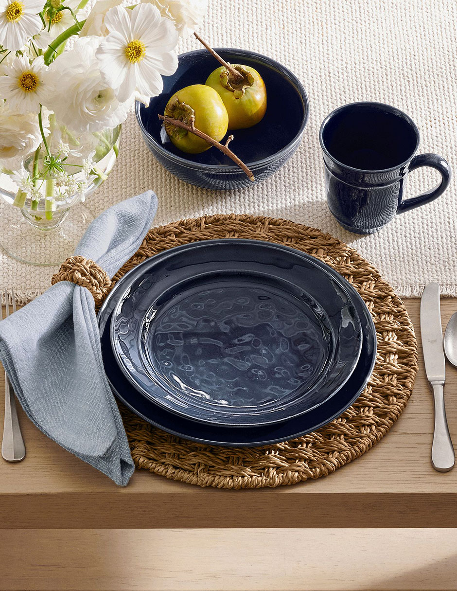 PLATO ENSALADA PB CAMBRIA DINNER, AZUL