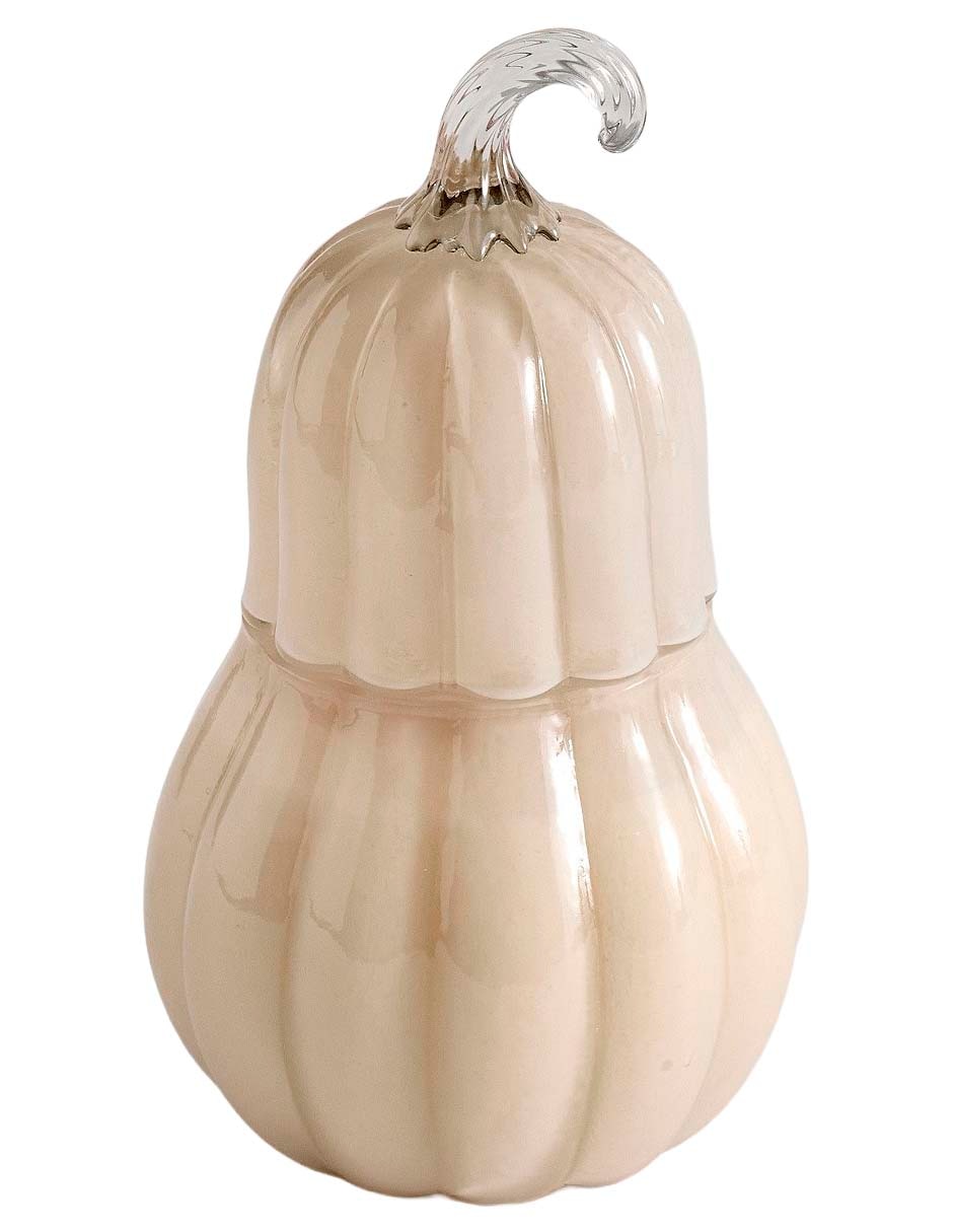 Figura decorativa de calabaza Glass Pumin