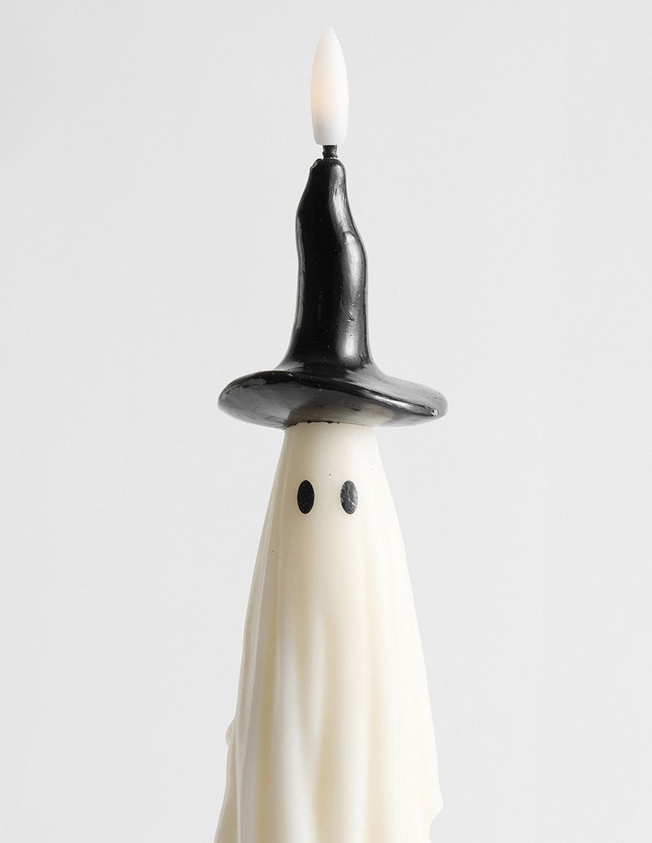 Figura decorativa de vela fantasma flameless