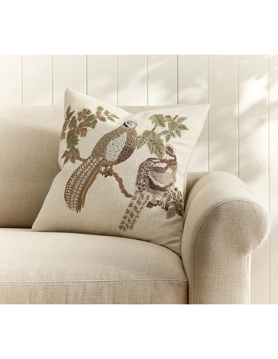 Funda cojín quail