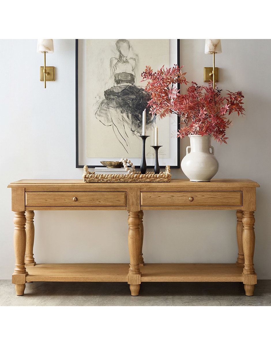 Consola Saywer de madera 2