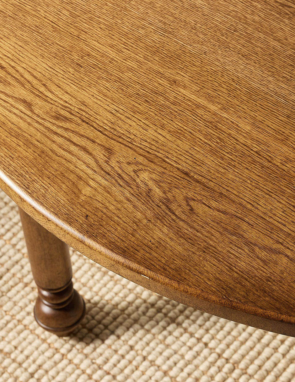 Mesa de comedor armable de madera 8