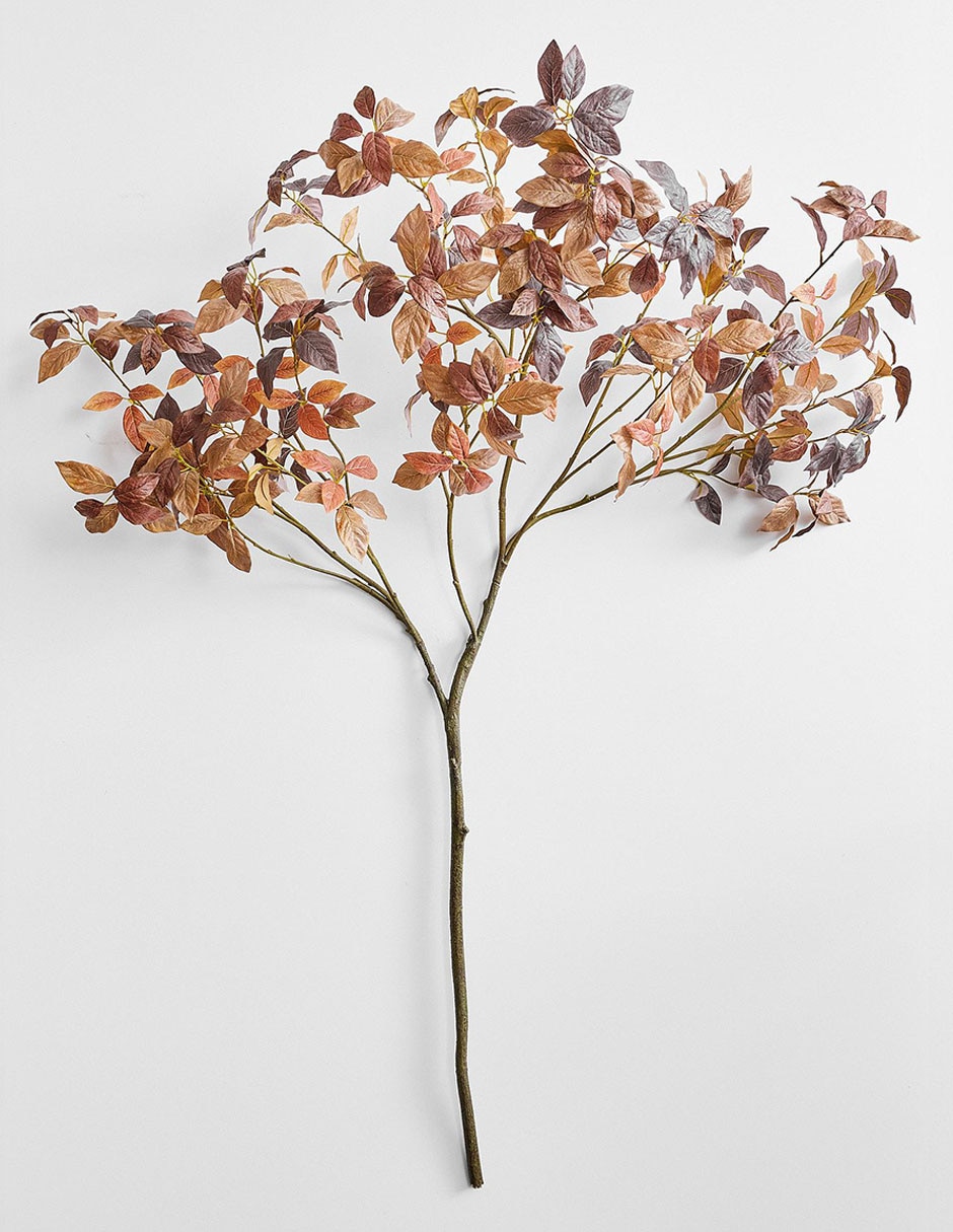 Hoja decorativa faux branch 1