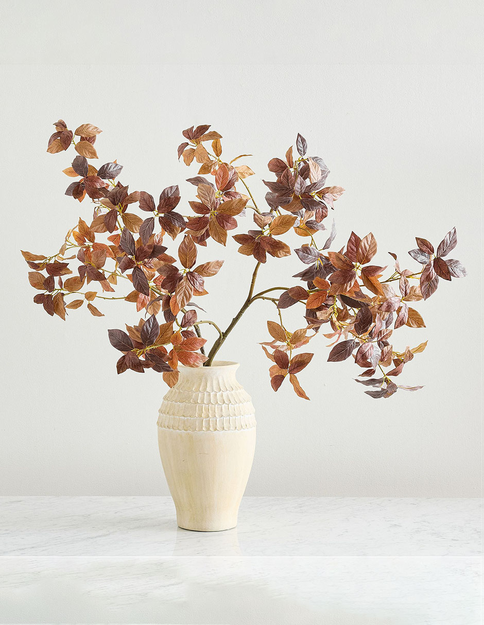 Hoja decorativa faux branch 3