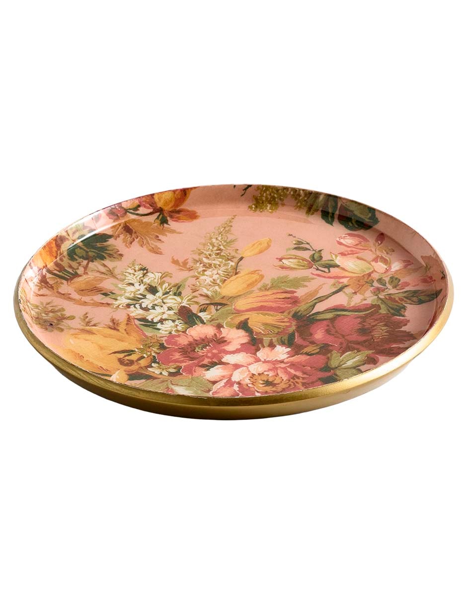 Bandeja Printed Enamel Fall de aluminio 3