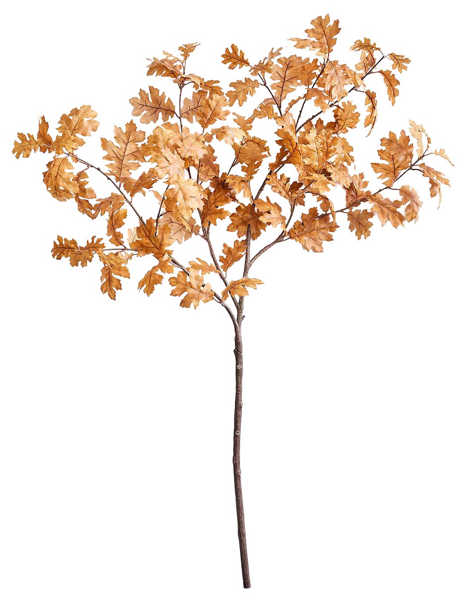 Rama decorativa oak leaf branch
