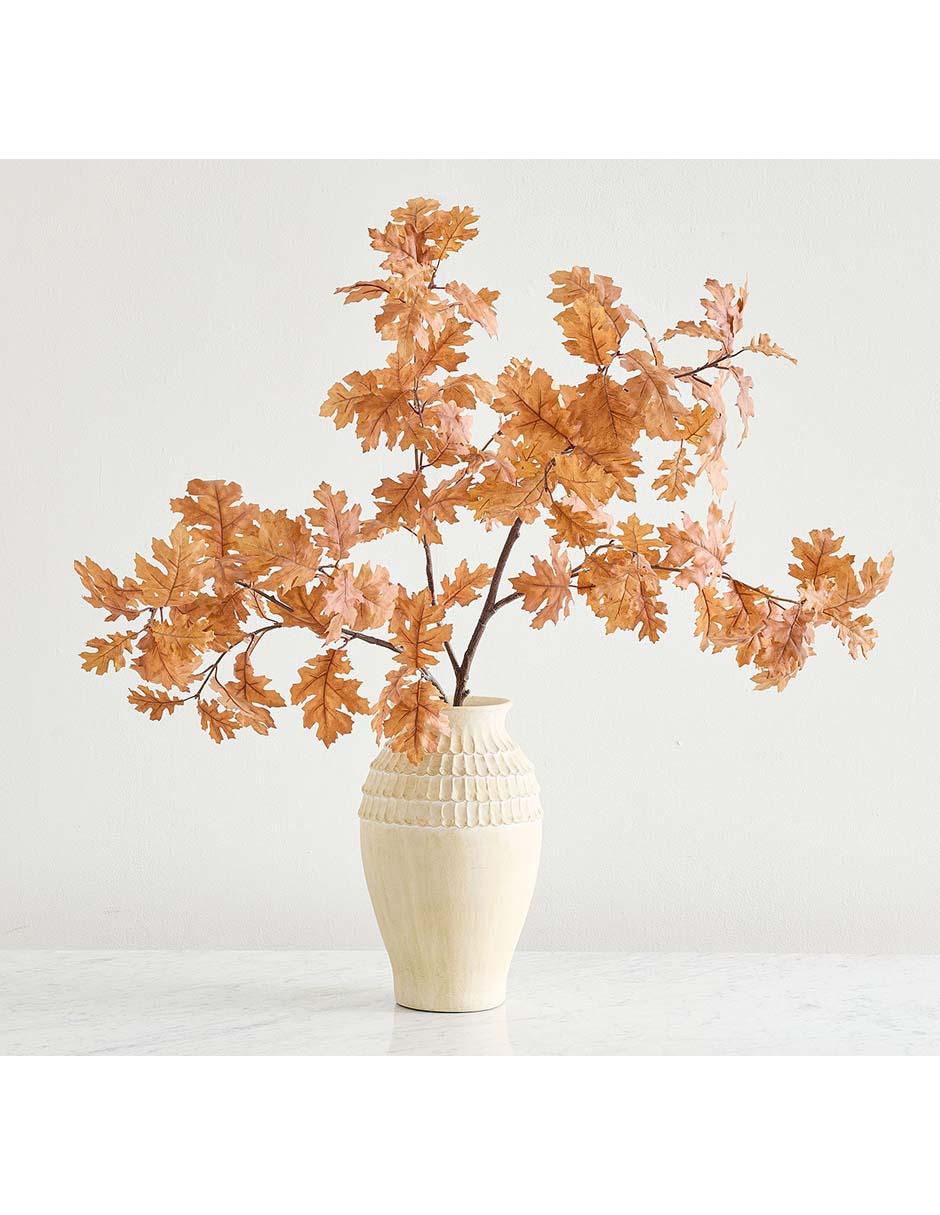 Rama decorativa oak leaf branch