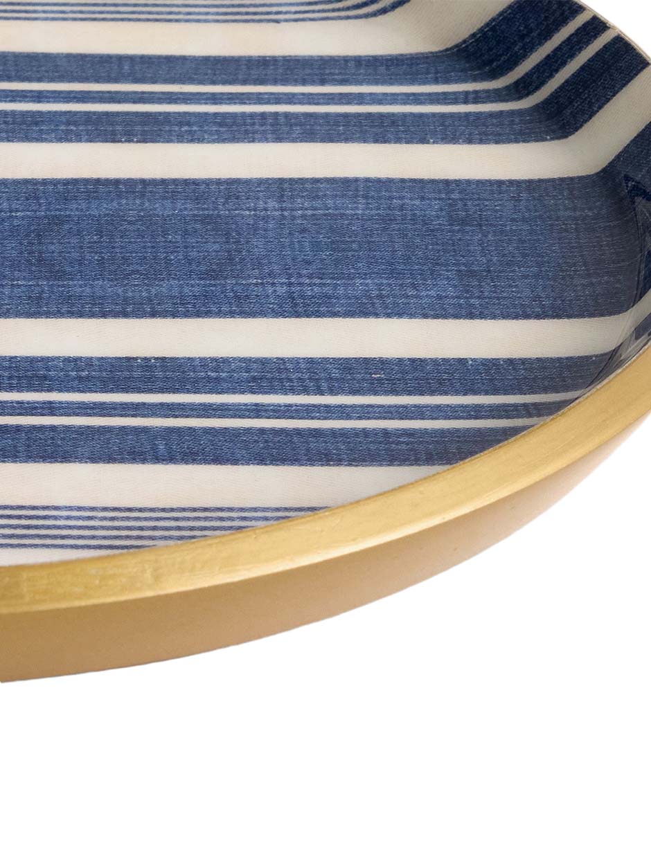 Charola a printed enamel fall de aluminio