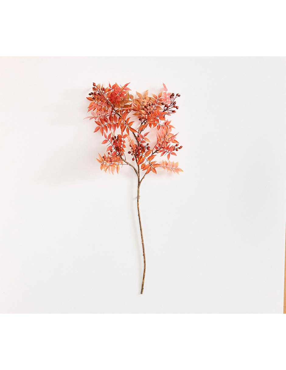 Rama hoja de arce decorativo berry branch