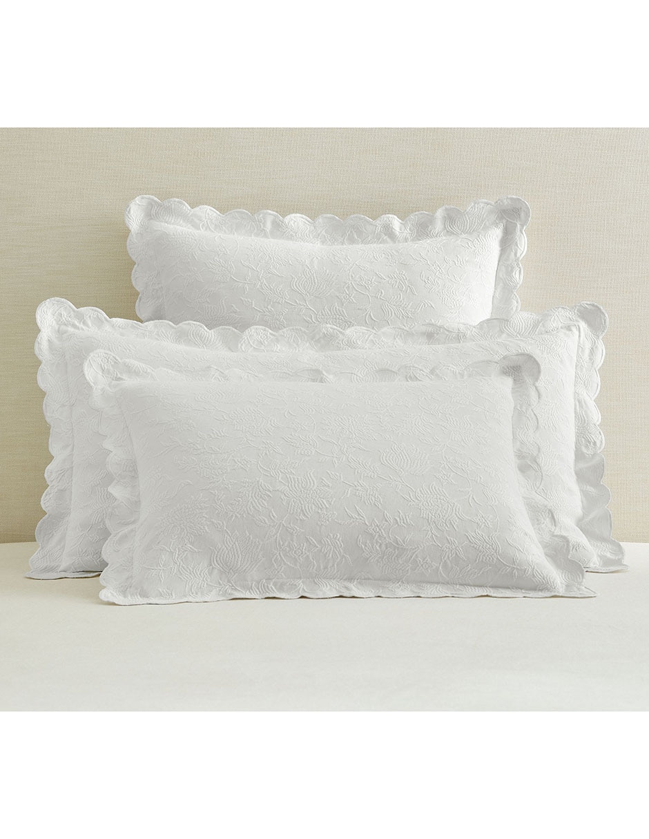FUNDA P/ALMOHADA PB ABIGAIL SCALLOP 2