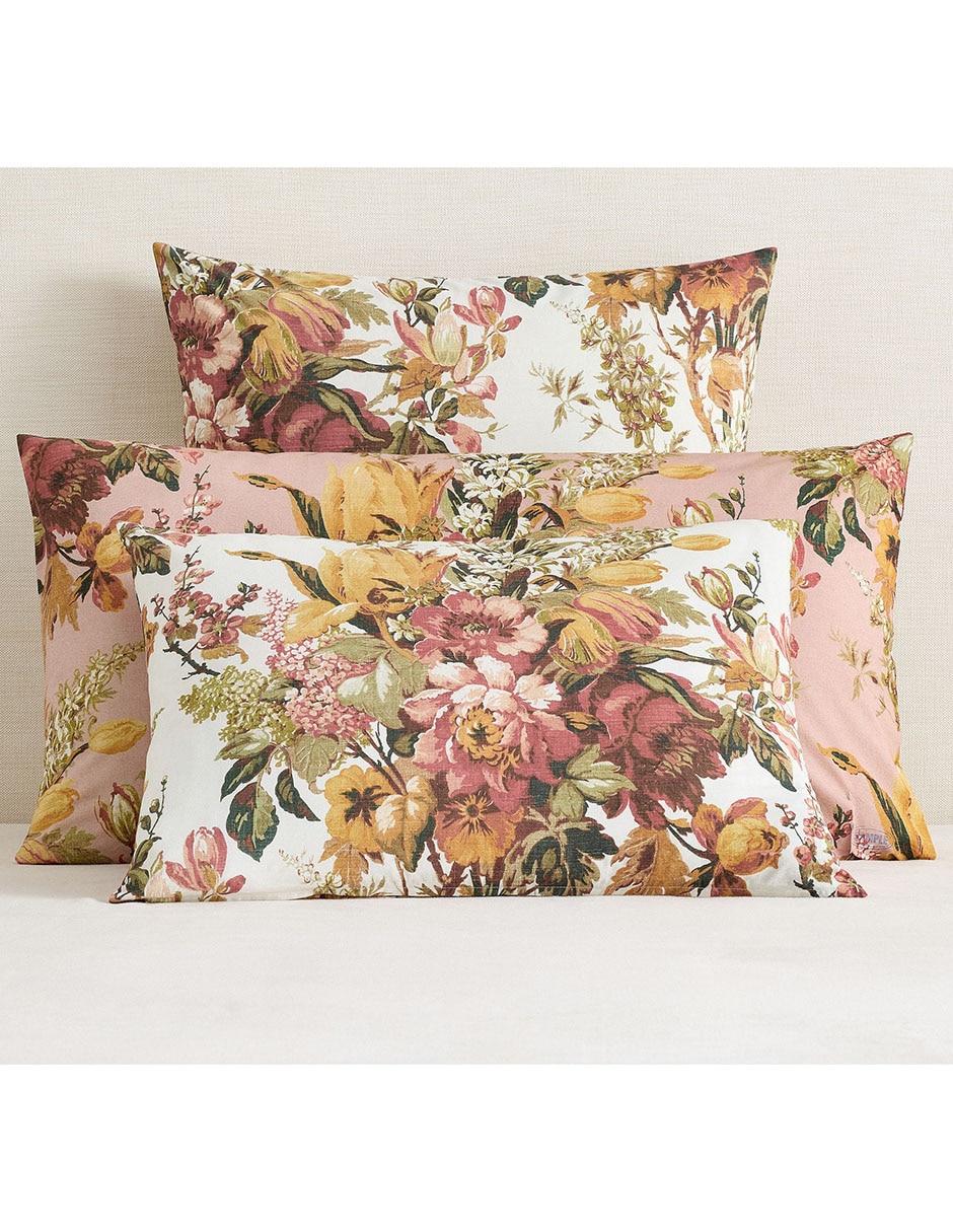 Funda almohada linden floral