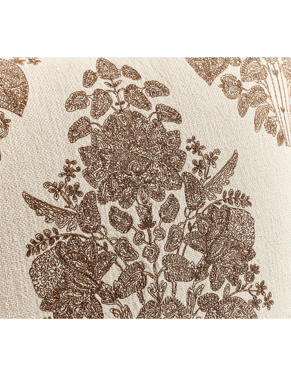 Funda cojín floral