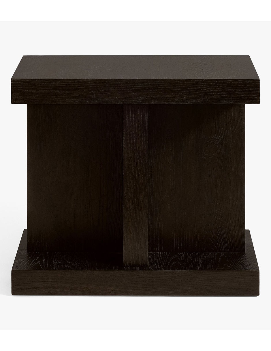 Mesa lateral Newport de madera Mesa lateral Newport de madera