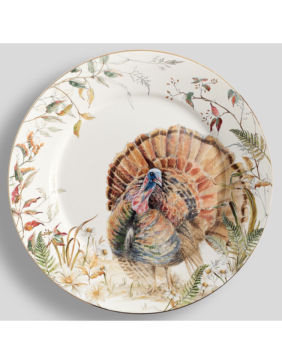 Set plato trinche bedford harvest de cerámica 4 piezas