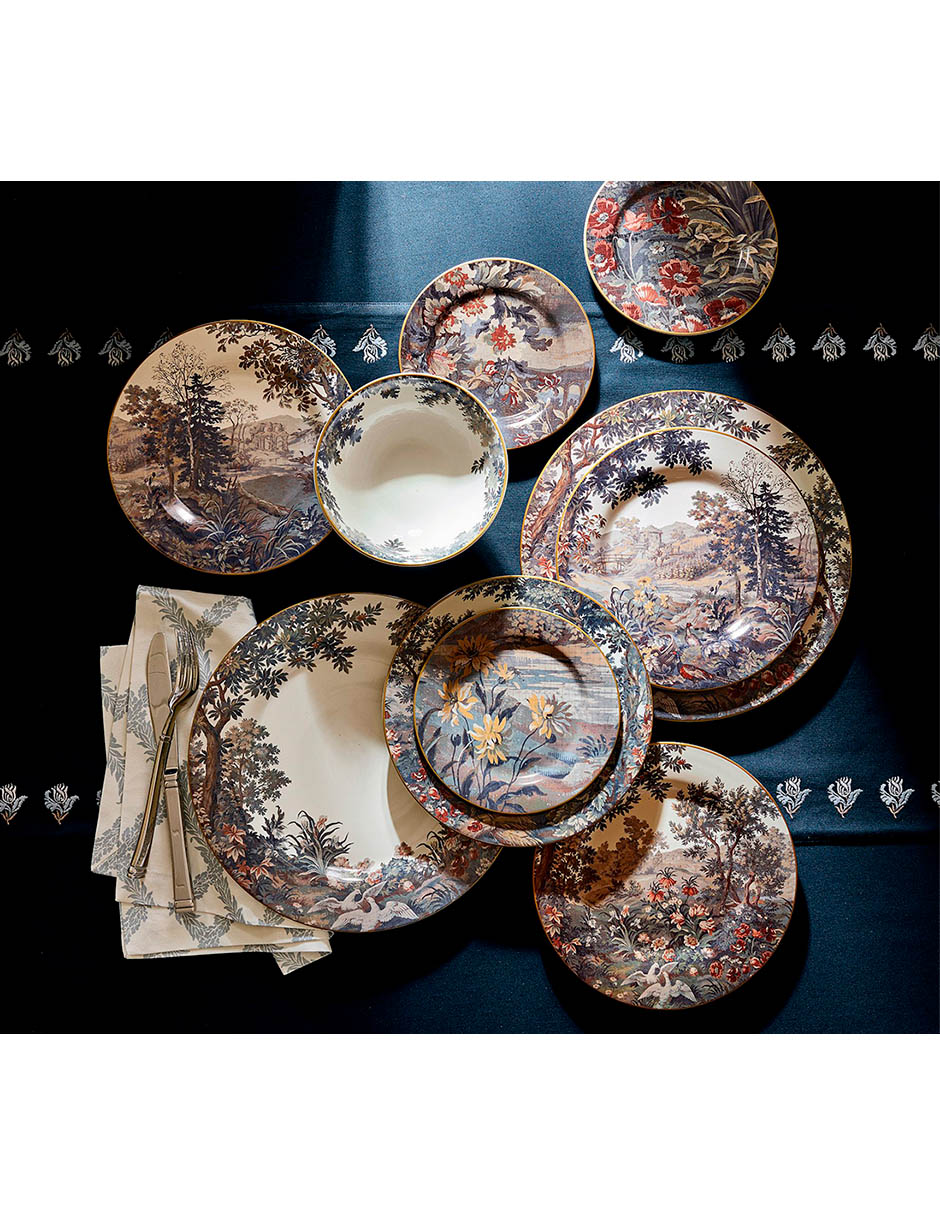 Set bowl kravet fall 4 piezas de cerámica