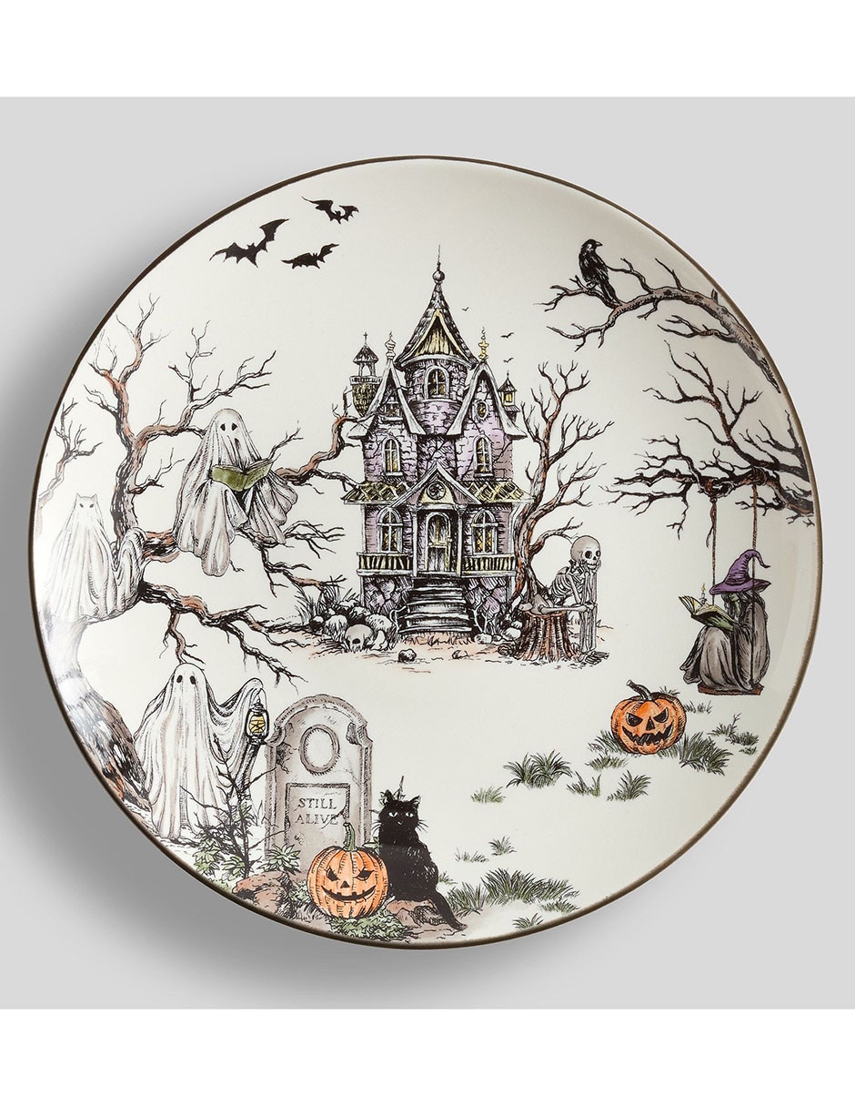 Platón Midnight Manor de cerámica