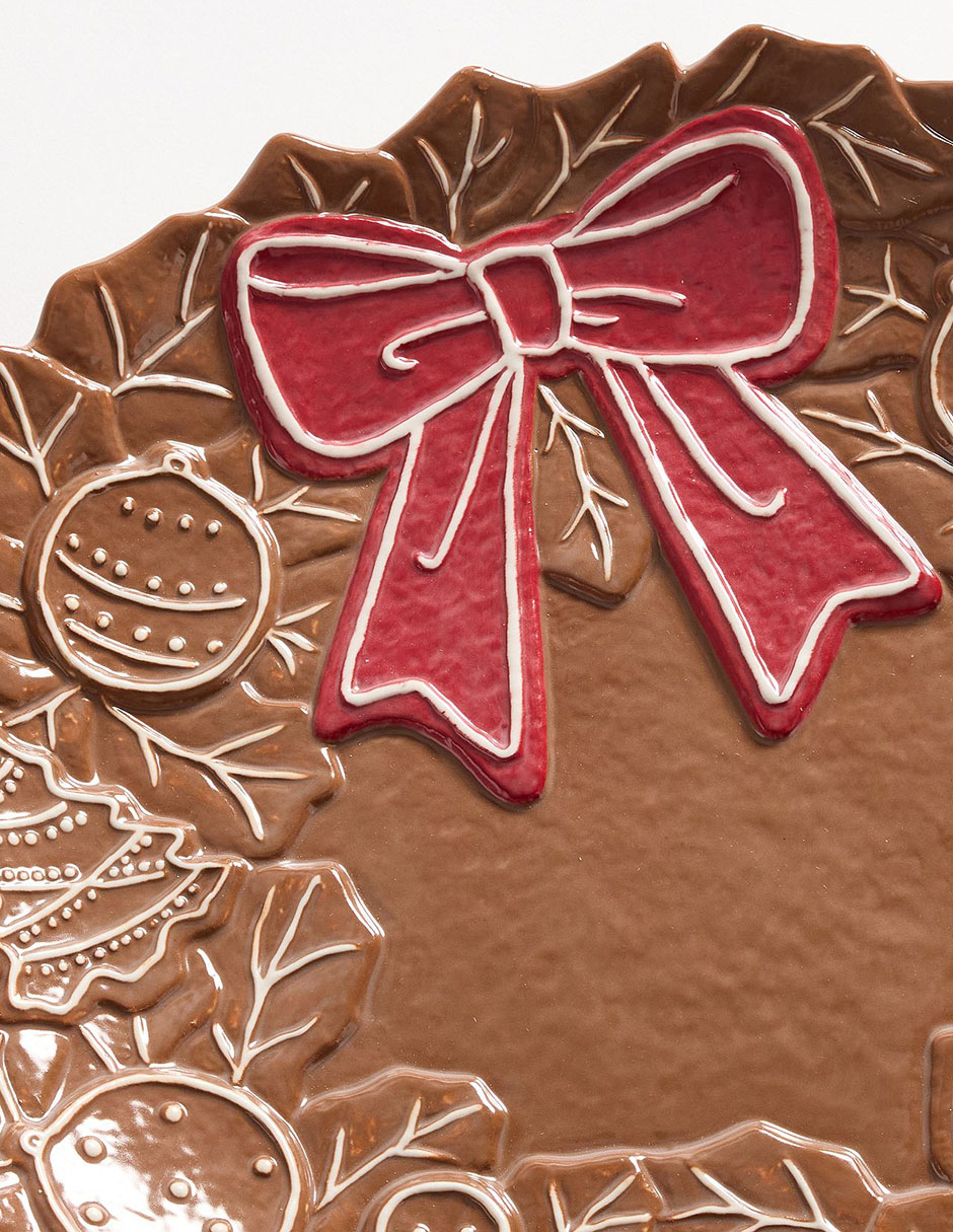 Platón Gingerbread de cerámica 2
